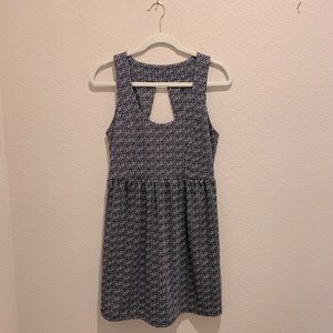 Silence + Noise black and white sleeveless dress